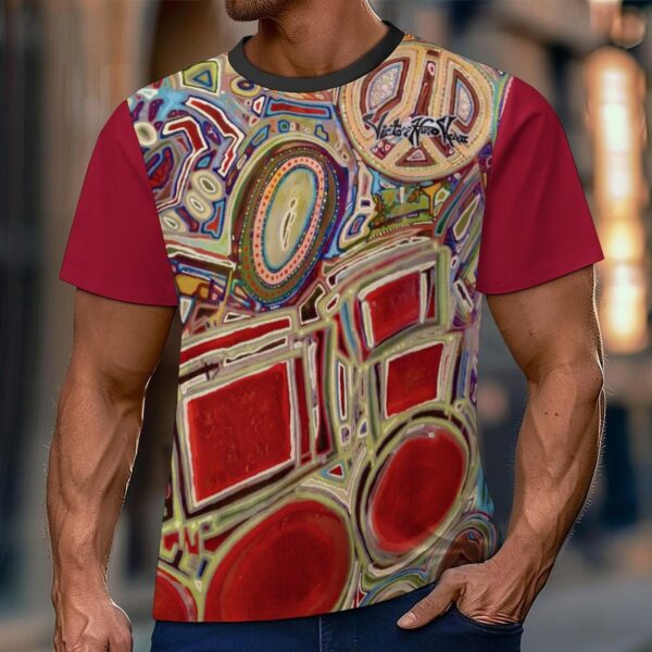 "Red Dream" Men's Casual T-Shirt