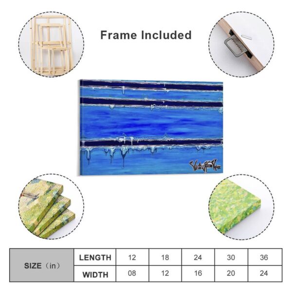 "Cool Water" Hanging Poster (Horizontal 3:2)-12x18 inch/ 8x12 inch