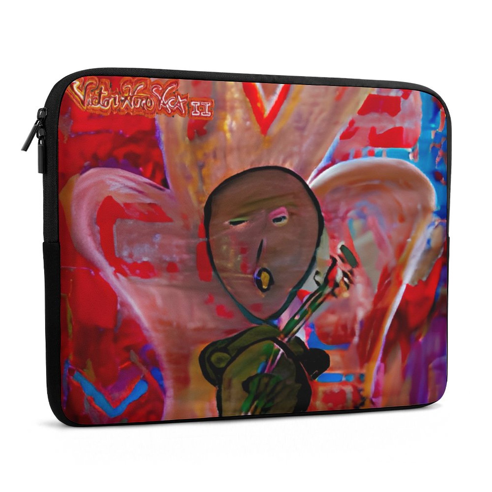 "Singing For Love" Laptop Case - Image 4