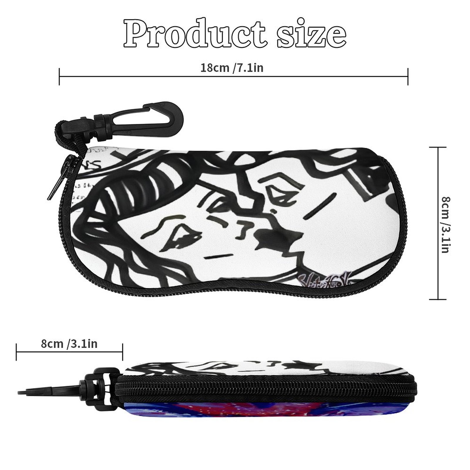 "Flow" Eyeglass Case - Image 2